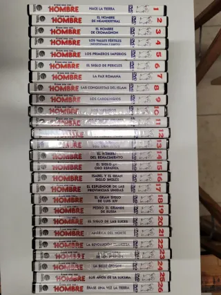 Colección DVD Érase una vez... el Hombre (26 tomos