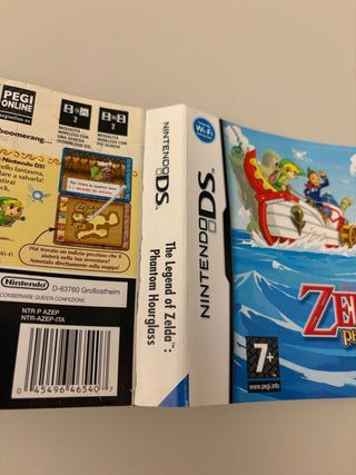 Zelda phantom hourglass nintendo ds ita completo