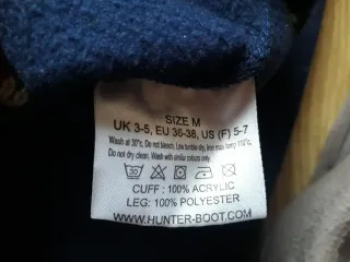 Lote 3 calcetines Hunter Talla M 36-38