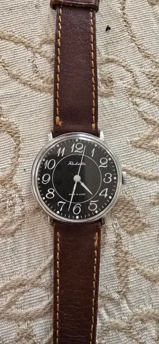 Orologio Raketa Vintage Numeri Arabi