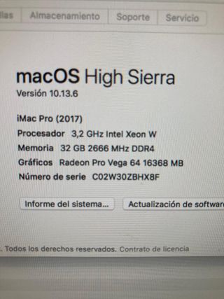 iMac Pro 27 32GB RAM (2017)