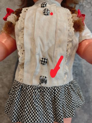 Muñeca antigua Cristina Novo Gama. No Nancy Famosa