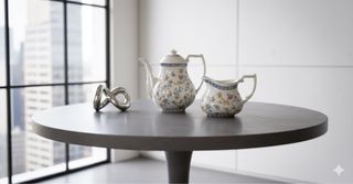 Cafetera/Tetera San Claud Porcelana Flores