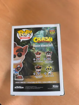 Funko Pop! Crash Bandicoot #273 Glows in Dark