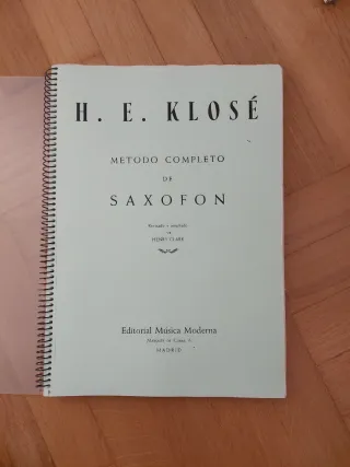 Metodo Sassofono H.E. Klosé