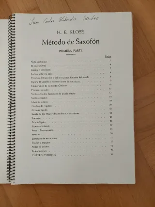 Metodo Sassofono H.E. Klosé