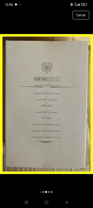 Figura Hot Toys Iron Man Mark VII Sub Zero