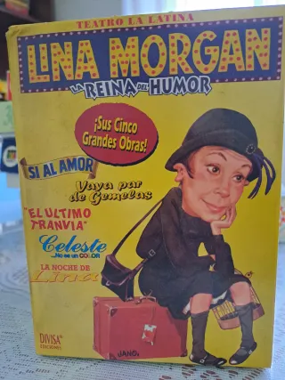 Lote 5 Cintas VHS Lina Morgan