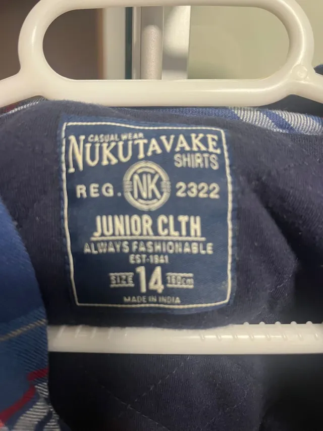 Sobrecamisa de cuadros azul