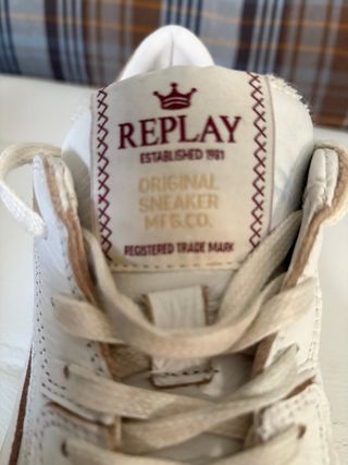 Sneakers Replay Pelle
