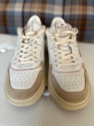 Sneakers Replay Pelle