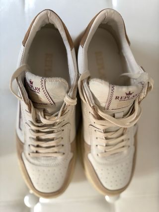 Sneakers Replay Pelle
