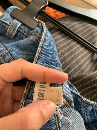 Pantalón vaquero Slowlove ancho Talla 34