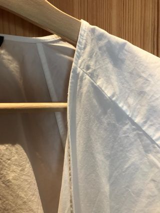 Camisa cruzada lazo Massimo Dutti Talla Única