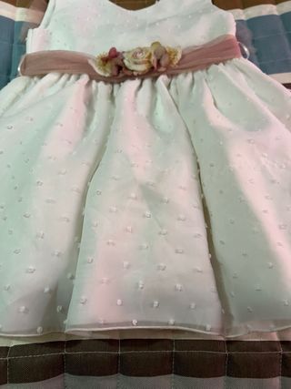 Vestido niña ocasión especial blanco
