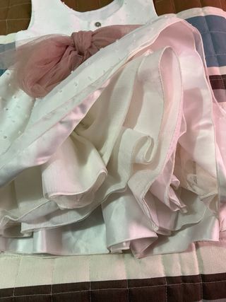 Vestido niña ocasión especial blanco