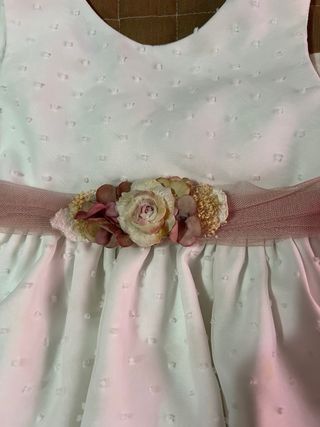 Vestido niña ocasión especial blanco