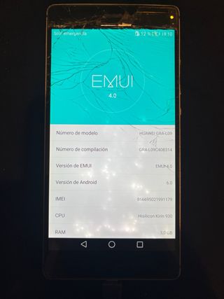 Huawei P8 Parti Argento