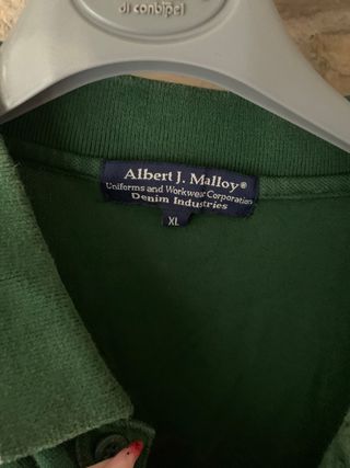 Polo uomo maniche lunghe Maltese verde L