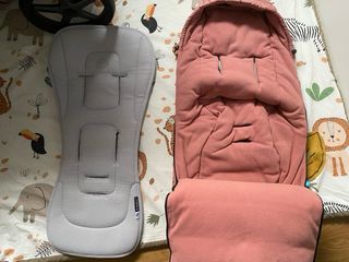 Carro Bugaboo Fox 5 capota morada y gris