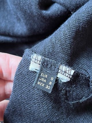 Jersey negro fino Massimo Dutti, T.S