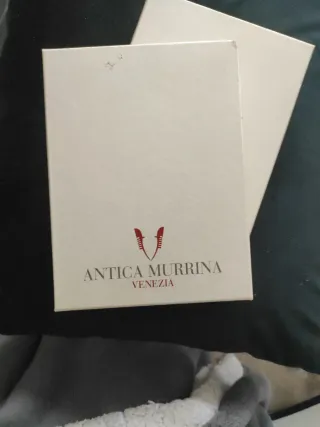 Conjunto en cristal murano