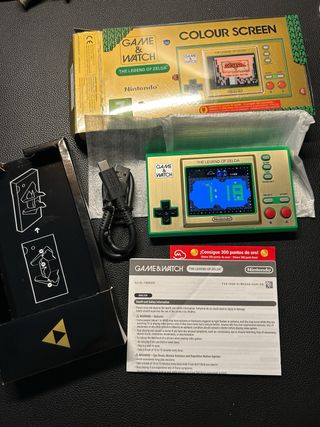 Game & Watch The Legend of Zelda Color Dorado