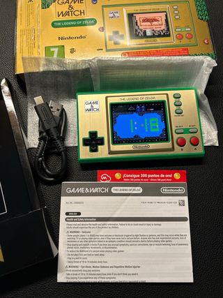 Game & Watch The Legend of Zelda Color Dorado