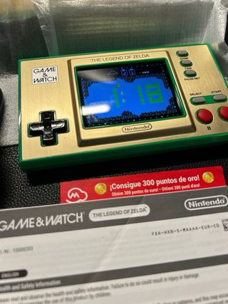 Game & Watch The Legend of Zelda Color Dorado