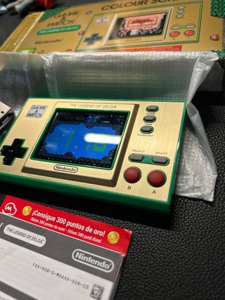 Game & Watch The Legend of Zelda Color Dorado