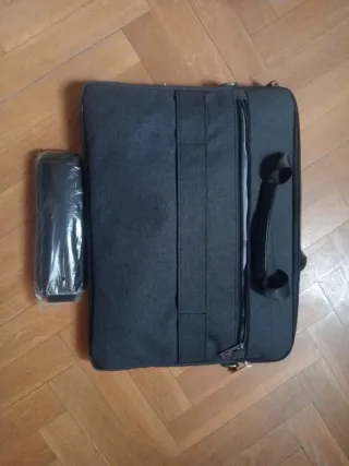 Bolso Porta Ordenador Gris