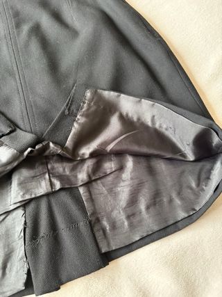 Falda negra mujer corta T.36