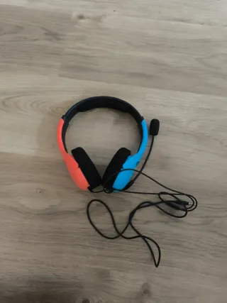 Cascos para Nintendo Switch (Rojo y Azul)