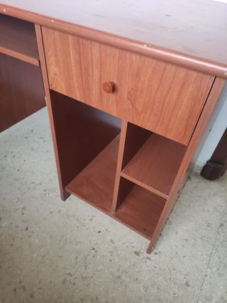 Mesa de estudio madera 120x55x74