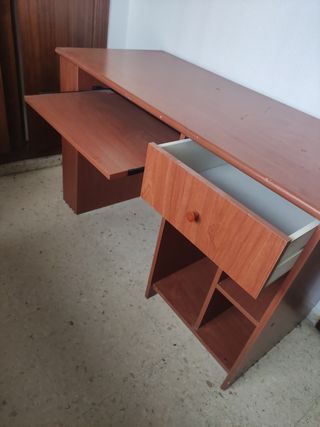 Mesa de estudio madera 120x55x74
