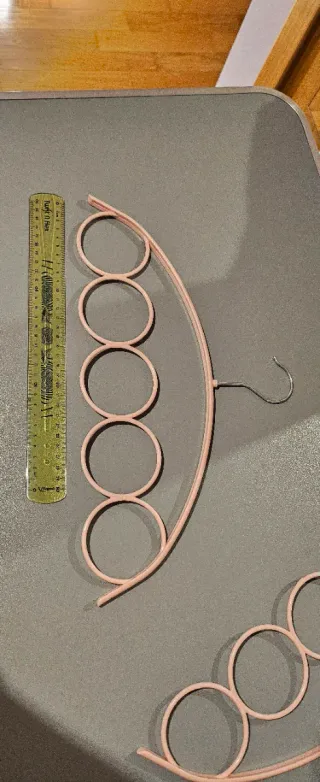 Lote 2 perchas organizadoras pañuelos