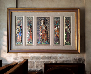 LOS CUATRO EVANGELISTAS Y LA VIRGEN MARIA - MORATO