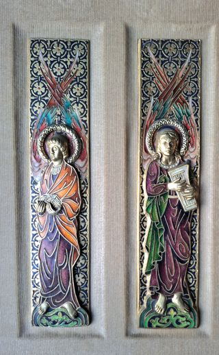 LOS CUATRO EVANGELISTAS Y LA VIRGEN MARIA - MORATO