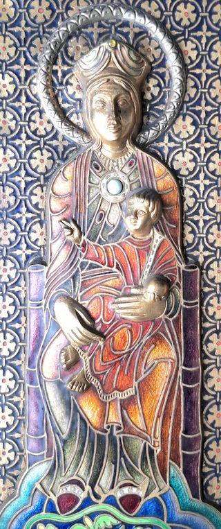 LOS CUATRO EVANGELISTAS Y LA VIRGEN MARIA - MORATO