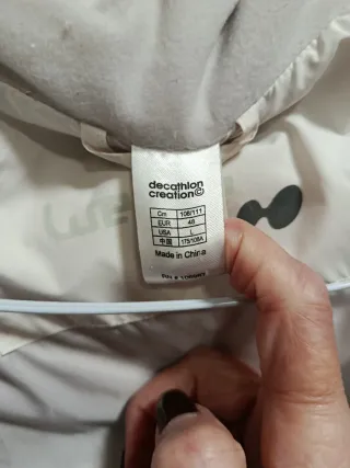 Plumífero Wed'ze blanco