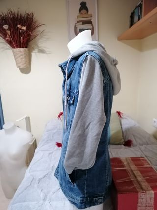 Cazadora vaquera/jersey