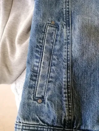 Cazadora vaquera/jersey
