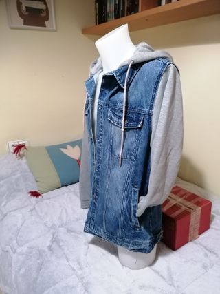 Cazadora vaquera/jersey