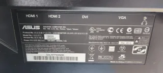 Monitor Asus 23" -  3D HDMI Negro
