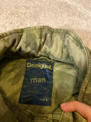 Chaqueta Desigual Militar Verde