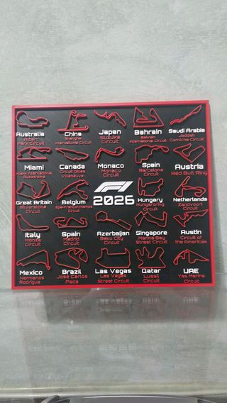 Calendario Circuitos F1 2026