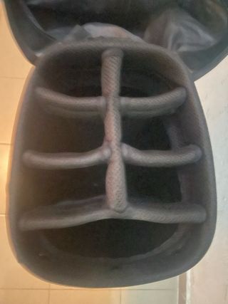 Bolsa de golf PING negra y roja