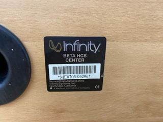 Altavoz Central Infinity Beta HCS Center