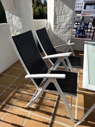 Conjunto Mesa y 6 Sillas Terraza