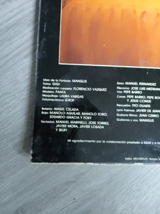 Vinilo MANGLIS "Dandy" LP